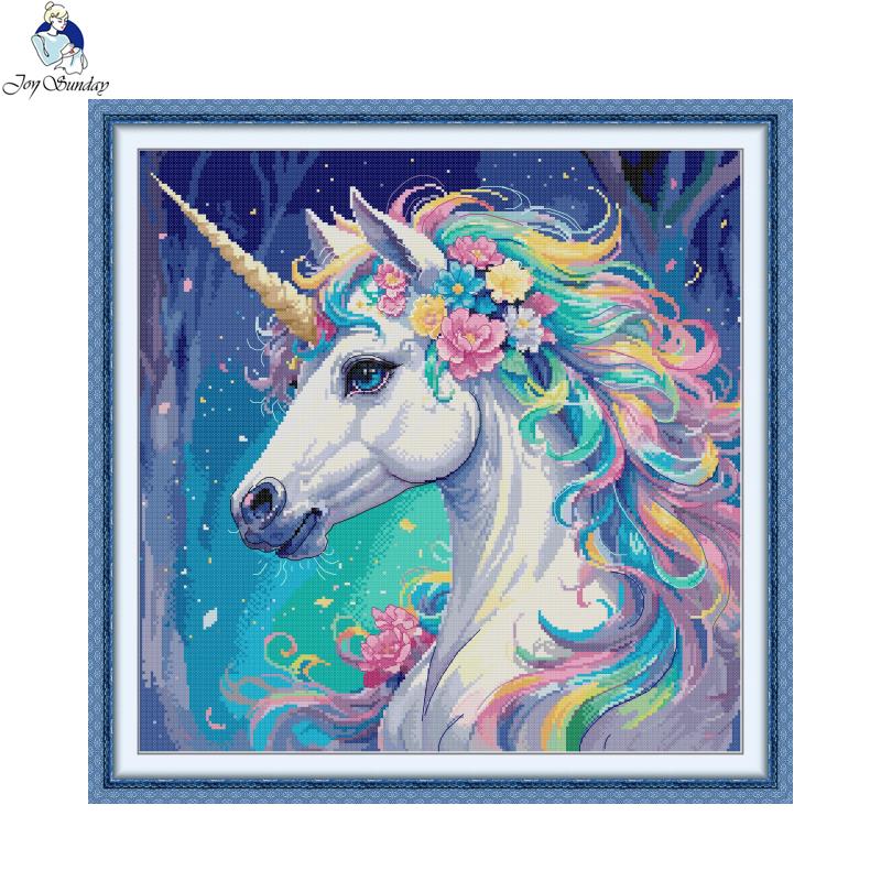 Embroidery Embellishments - Joy Sunday Animal Pattern Cross Stitch