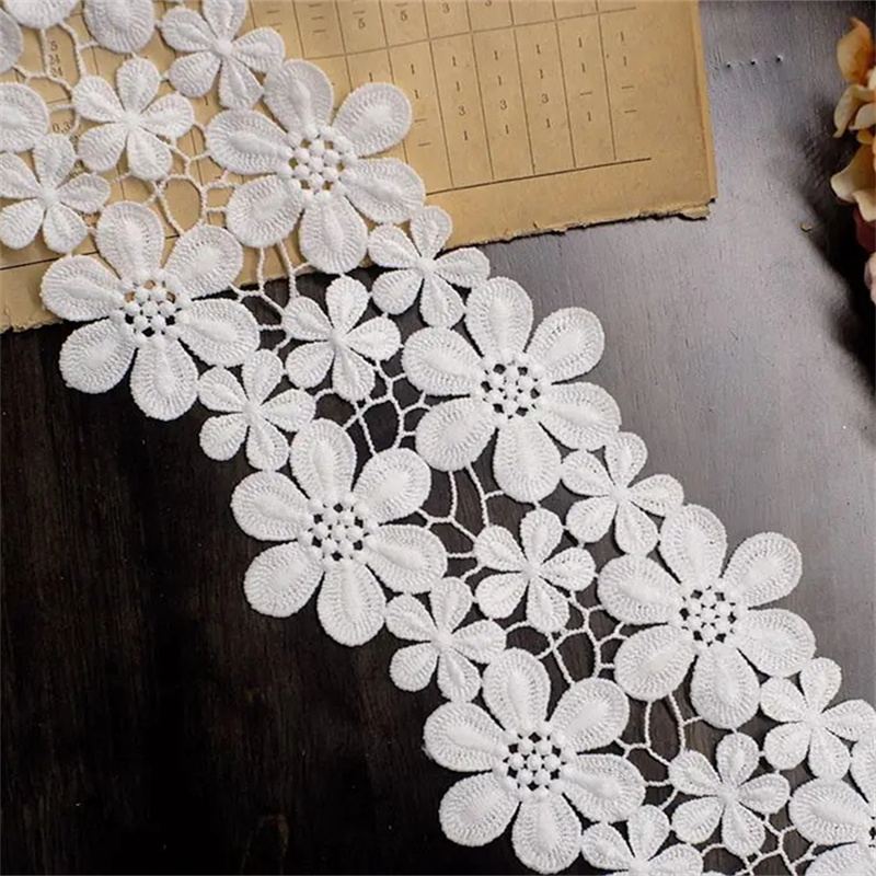10CM Cao Cấp Tinh Tế Phối Ren  - đánh giá và giá Guipure Lace Panel