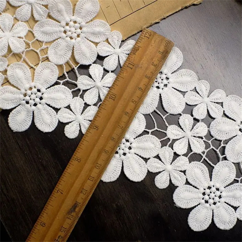 10CM Cao Cấp Tinh Tế Phối Ren  - đánh giá và giá Guipure Lace Panel
