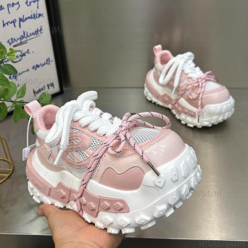 Women's Chunky Platform Dad Sn - đánh giá và giá Guipure Lace Panel