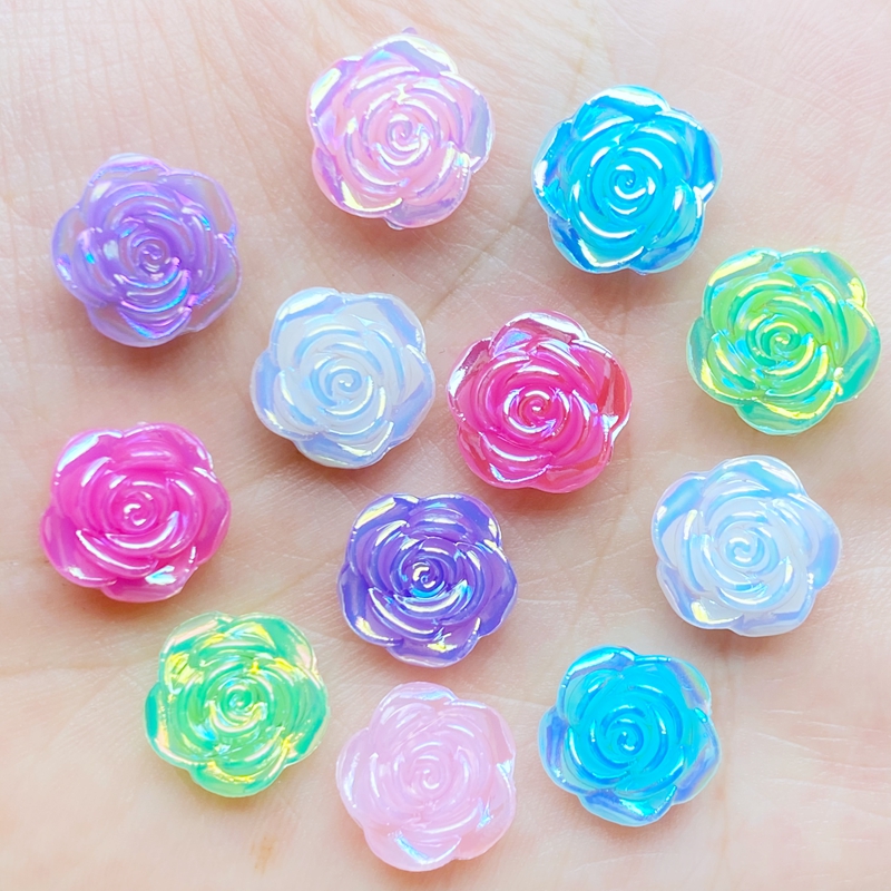 Bộ 60 Màu Mới Mạ 12Mm Hoa Lưng - đánh giá và giá Craft Embellishments