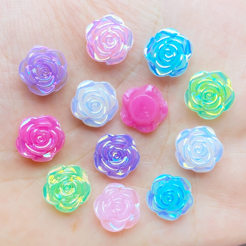Bộ 60 Màu Mới Mạ 12Mm Hoa Lưng - đánh giá và giá Craft Embellishments