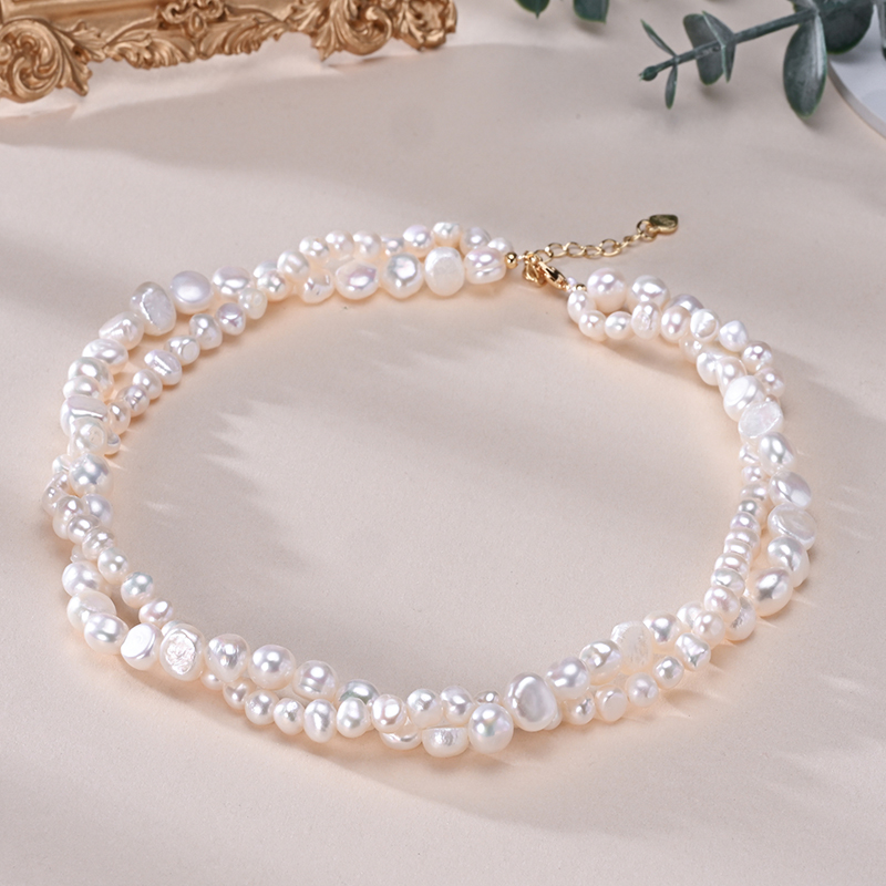HENGSHENG Baroque Freshwater 5 - đánh giá và giá Pearl Trim Chain