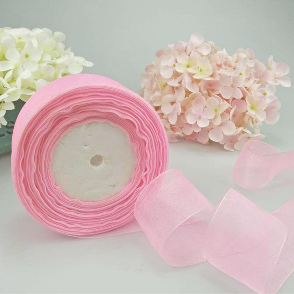 Sheer Organza Ribbon Large Sat - đánh giá và giá Organza Ribbon Spool