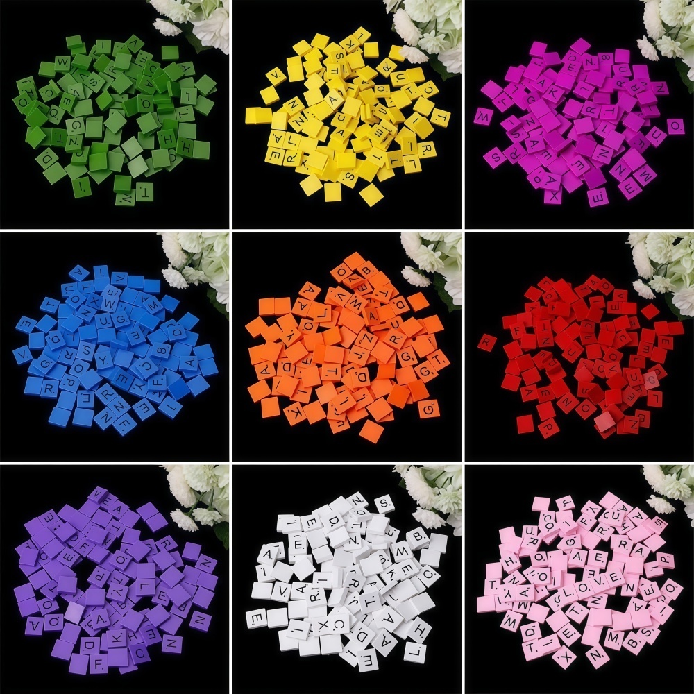 100PCS  Wooden Letter Cubes fo - đánh giá và giá Craft Embellishments