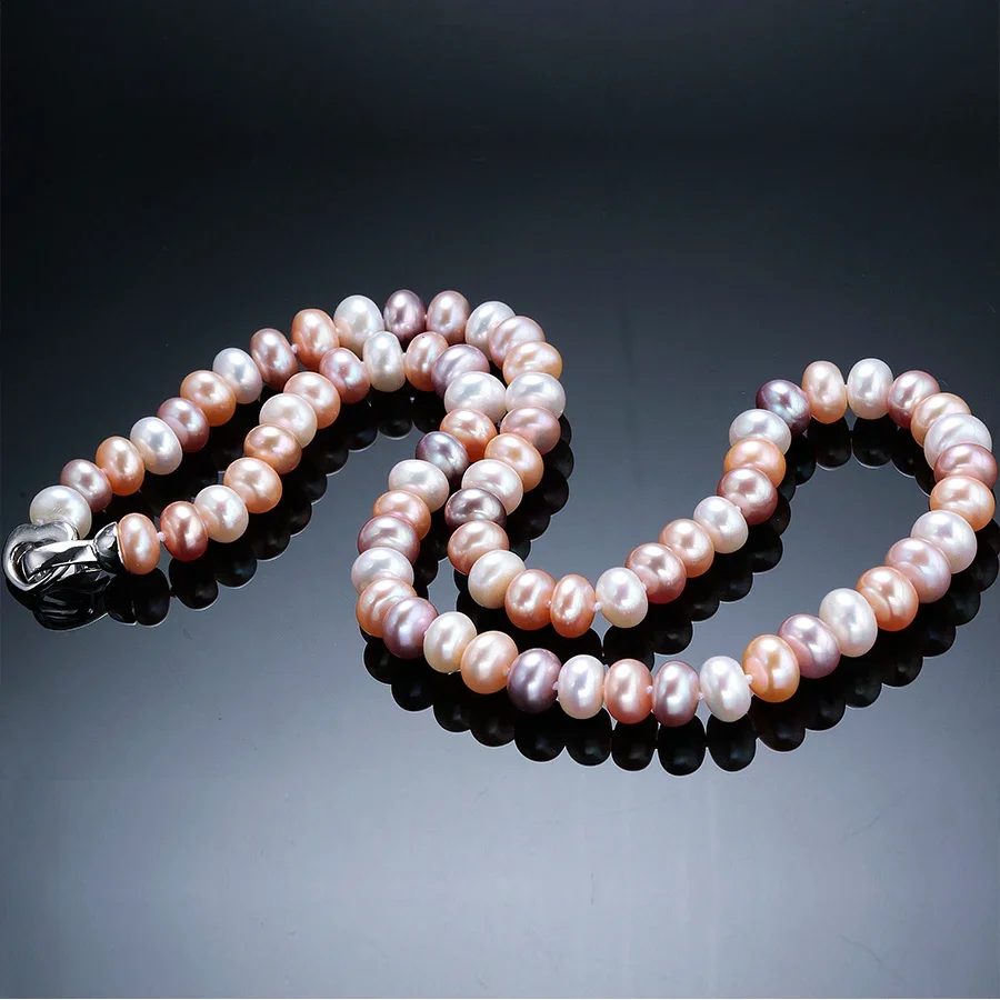 YWYC 7-10mm Bread Bead Freshwa - đánh giá và giá Pearl Trim Chain