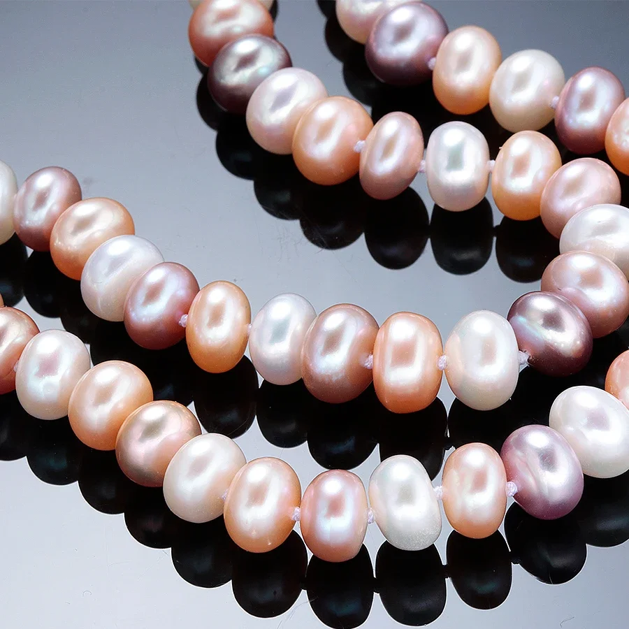 YWYC 7-10mm Bread Bead Freshwa - đánh giá và giá Pearl Trim Chain