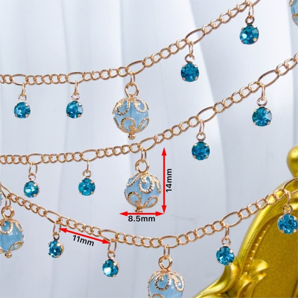 0.5Meter/1Meter Glass Bead Rhi - đánh giá và giá Pearl Trim Chain