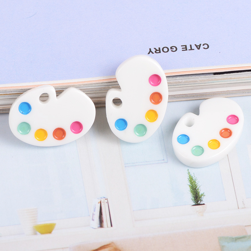 10pcs Diy Kawaii Resin Palette - đánh giá và giá Craft Embellishments